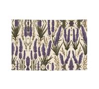 Bannières de vacances à motif lavande provençale et toiles de fond suspendues - Décorez facilement votre scène de fête