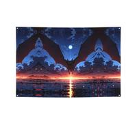 Bannières de vacances effrayantes et toiles de fond suspendues pour décorer facilement votre scène de fête