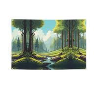 Bannières de vacances et toiles de fond suspendues pour décorer facilement votre scène de fête