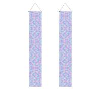 Bannières décoratives de porche imprimées avec tatouage sirène, parfaites pour la maison ou les décorations de fête de remise de diplôme