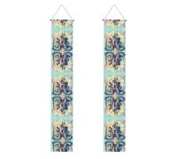 Bannières décoratives pour porche, château de conte de fées, décorations de fête durables pour cérémonies de remise de diplôme, célébrations, porches