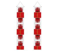 Bannières décoratives pour porche - Drapeau de Gibraltar - Décorations de fête durables pour cérémonies de remise de diplôme, célébrations, porches