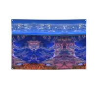 Bannières et drapeaux imprimés Beauty Grand Canyon, toiles de fond suspendues, adaptées pour les fournitures de fête de vacances et la décoration de la maison.