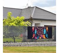 Bannières et panneaux colorés attrape-rêves à suspendre avec corde de suspension 61 x 119,4 cm - Pour intérieur ou extérieur - Nouvel An, remise de diplôme, mariage, fête d'anniversaire