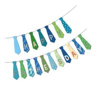 Bannières « Happy Father's Day Celebration » - Pour intérieur et extérieur - Décoration de fête élégante - Drapeau sur le thème du restaurant