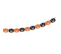 Bannières « Happy Halloween » - Bannières d'Halloween - Décorations de fête d'Halloween - Trick or Treats - Guirlande de toile de fond pour extérieur et intérieur - Fournitures de fête à suspendre