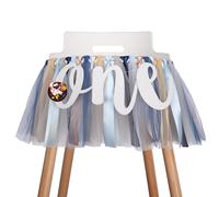 Bannire de chair en haut de l'espace pour bb - premier voyage autour du soleil anniversaire dcorations de chaise haute tissu guirlande 1er vo