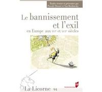 Bannissement et l exil en europe Pur (Auteur)