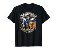 Bannockburn Robert The Bruce 1314 Écosse T-Shirt Graphique avec Valeur