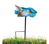 Baño Para Pájaros De Exterior | Cuenco De Agua Para Jardín Resistente A La Intemperie | Para Pájaros Silvestres Al Aire Libre | Para Abejas, Mariposas Y Colibríes en El Patio, Jardín, Terraza