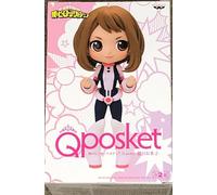 Banpresto Figurine My Hero Academia Q Posket Ochaco Uraraka 14 cm BP17734 Couleurs multiples