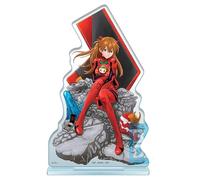 Banpresto 195336 Figurine Evangelion 3 Asuka Shikinami Langley, Operation Started Ichibansho Acrylic Stand, 20 cm, Multicolore, Rendement Standard