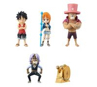 Banpresto BANDAI BP28839P World Collectable Figure One Piece B 7 cm (5 Figurines différentes, emballées Individuellement)