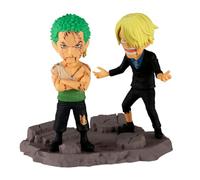 Figurine Wcf Log Stories - One Piece - Roronoa Zoro & Sanji (Nothing...At All !)