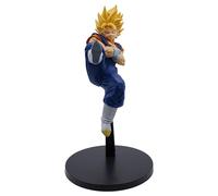 BANPRESTO BP88599P Vegito Figurine d'action Super Saiyan, Vs Majin Buuu, Gohan Absorbed, Dragon Ball Z, Match Makers, 11 cm, Multicolore