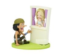 Banpresto BP88702P Figurine d'action Usopp&Kaya One Piece World Collectable, Log Stories, 7 cm, Multicolore