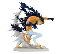 Banpresto BP89378P Figurine d'action Rob Lucci One Piece, Senkozekkei, 10 cm, Multicolore