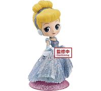 Banpresto - Disney Glitter Cinderella Q posket Figure, Multicolore, One Size