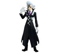 Banpresto DR. STONE - Dr. XENO - Figurine Statue de collection série FIGURE of STONE WORLD - hauteur 16 cm - Couleur Noir