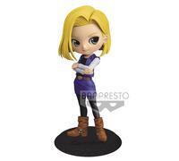 Banpresto Figurine Q Posket – Dragon Ball Z C-18 – Version A noire – 14 cm