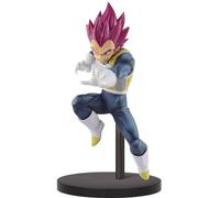 Banpresto Statue PVC Dragon Ball Super Chosenshiretsuden Super Saiyan God Vegeta 13 cm