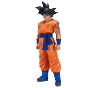 Banpresto- Dragonball Z Son Goku Master Stars Figurine, 3296580336715, Bleu, Orange, 25cm