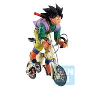 Banpresto Figurine Dragon Ball Z Son Goku On Bike Ichibansho Snap Collection 18 cm