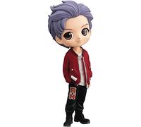 Banpresto- Figura RM Tinytan Mic Drop Q Posket 14cm Figure, 18651, Noir, One Size