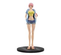 Banpresto Figure One Piece Rebecca Jeans - Bleu