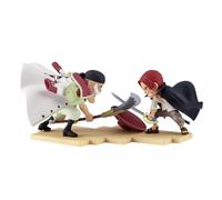 Banpresto Figurine d'action à Collectionner Edward Newgate Vs Shanks One Piece World Collectable Log Stories 13 cm Multicolore BP29081P Optima pour Les Fans d'Anime