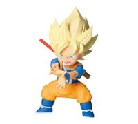 Banpresto Figurine d'action à Collectionner Goku (Mini) II Dragon Ball Daima avec Panneau, 7 cm - BP28581P Multicolore, idéale pour Les Fans d'Anime