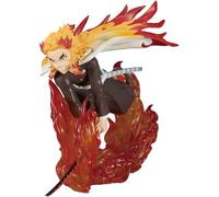 Banpresto Figurine d'action à Collectionner Rengoku Kyojuro Demon Slayer : Kimetsu No Yaiba Vibration Stars Plus 14 cm Multicolore BP29069P Optima pour Les Fans d'Anime
