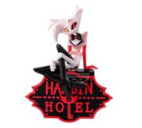 Banpresto Figurine d'action Angel Dust Hazbin Hotel, Moniteur Top (Ver.A) 16 cm, BP29701P Multicolore, Figurine à Collectionner, idéale pour Les Fans d'Anime