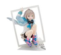Banpresto Figurine The Idolmaster Shiny Colors Asahi Serizawa Windy and Motions 13 cm Jaune