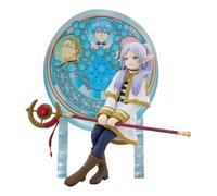 Banpresto Figurine d'action Frieren Frieren Beyond Journey'S End Glasscape 15 cm - BP28896P Multicolore - Figurine à Collectionner - Idéal pour Les Fans d'Anime