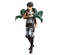 Banpresto Figurine d'action Levi Attack on Titan - Grand 27 cm - BP29876P Multicolore - Figurine à Collectionner - Idéal pour Les Fans d'Anime