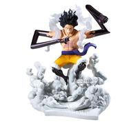 Banpresto Figurine d'action Monkey D. Luffy Gear4 One Piece Senkozekkei 15 cm PZ71025P Multicolore Figurine à Collectionner Idéal pour Les Fans d'Anime