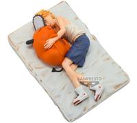 Banpresto Figurine d'action Pochita & Denji Chainsaw Man - Break Time Collection Vol.4 5 cm - PZ71148P Multicolore - Figurine à Collectionner - Idéal pour Les Fans d'Anime