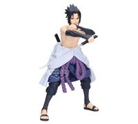 Banpresto Figurine d'action Sasuke Uchiha Naruto Shippuden - Grandiste 24 cm - PZ71145P Multicolore - Figurine à Collectionner - Idéal pour Les Fans d'Anime