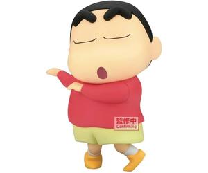 Banpresto Figurine d'action Shinnosuke Nohara Crayon Shinchan, Big Sofvimates, Hohoi, 18 cm, BP28758P Multicolore, Figurine à Collectionner, idéale pour Les Fans d'Anime
