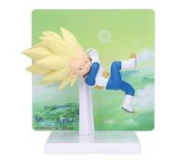 Banpresto Figurine d'action Vegeta Super Saiyan 3 13 cm Multicolore avec panneau BP28687P