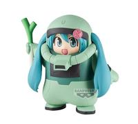 Banpresto Figurine d'action Zaku Costume Gundam 45Thxhatsune Miku (Hatsune Miku Ver.) 15 cm, BP29605P Multicolore, Figurine à Collectionner, idéale pour Les Fans d'Anime