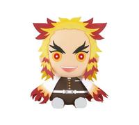 Banpresto Figurine en Peluche Kyojuro Rengoku - Demon Slayer : Kimetsu No Yaiba Super Big Plush 32 cm BP18921 Multicolore