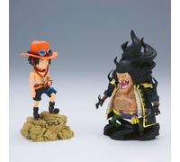 Banpresto Figurine One Piece Portgas D. Ace vs Marshall D. Teach – 8 cm Multicolore