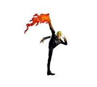 Banpresto Figurine One Piece Maximatic Plus Sanji | Statue en PVC de 27 cm | Collection Officielle Banpresto | Pose de Combat puissante | Figurine d'anime Non articulée