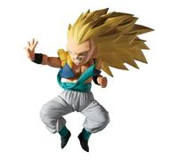 Banpresto Gotenks Figurine d'action Super Saiyan 3, Vs Majin Buu, Dragon Ball Z, Match Makers, 11 cm, Multicolore
