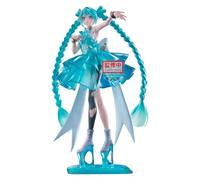 Banpresto Hatsune Miku Evolve Clearluxe Figurine d'action Emeraldgem 28 cm BP29326P Multicolore