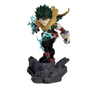 Banpresto Izuku Midoriya My Hero Academia Figurine d'action à Collectionner Combinaisons Battle 13 cm Multicolore Idéal pour Les Fans d'Anime