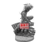 Banpresto - Figurine My Hero Academia Shoto Todoroki Dioramatic (The Tones) - Gris