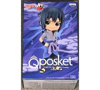 Banpresto Naruto Shippuden Uzumaki QPosket Sasuke Uchiha Chiffre, 14 cm Hauteur, Multicolore